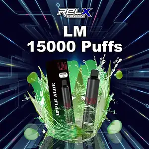 lm 15000 puffs apple aloe