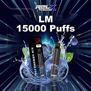 lm 15000 puffs blueberry ice