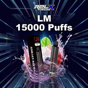 lm 15000 puffs grape lychee