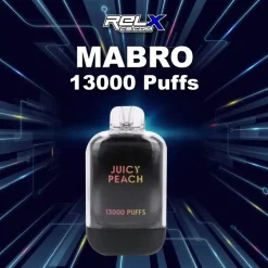 mabro 13k กลิ่นพีชฉ่ำหวาน สดใสทุกคำ