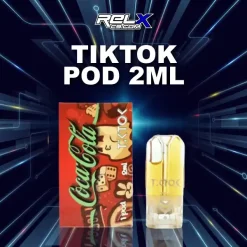 หัว Tiktok Pod กลิ่นโคล่าซ่าหอมหวาน ฟีลน้ำอัดลมเต็มรส