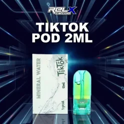 หัว Tiktok Pod กลิ่นน้ำแร่สดชื่น ฟีลสะอาด ดื่มด่ำง่าย