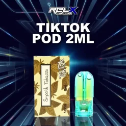 หัว Tiktok Pod กลิ่นยาสูบละมุน หอมผู้ใหญ่ สูบง่าย