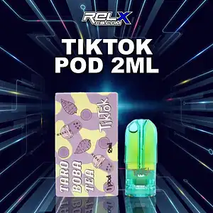 หัว Tiktok Pod กลิ่นชาเผือกโบบาหอมละมุน ฟีลหวานมัน