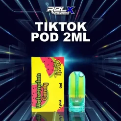 หัว Tiktok Pod กลิ่นลูกอมแตงโมหวานหอม ฟีลละมุน สดชื่น