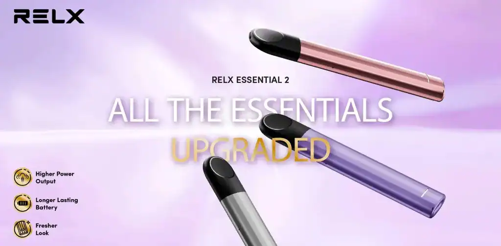relx essential 2 พอตรุ่นใหม่ อัปเกรดฟังก์ชันเหนือกว่าเดิม