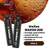 Wakoo 20000 Puffs - Cola กลิ่นโคล่าแท้ๆ หวานซ่า มีความเย็นซัพพอร์ต ทำให้ฟีลเหมือนดื่มโคล่าเย็นจัด