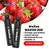 Wakoo 20000 Puffs - Strawberry กลิ่นสตรอว์เบอร์รี หอมหวาน ให้ฟีลสมูทตี้สตรอว์เบอร์รี เย็นกลางๆ นุ่มนวล